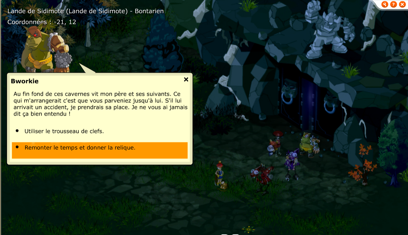 quete pave temporelle